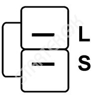 Реле регулятор напряжения генератора A242010 AES