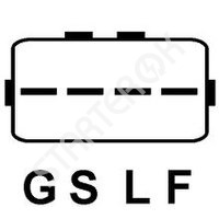 Реле регулятор напряжения генератора ARE5035 AS