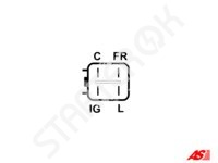 Реле регулятор напряжения генератора ARE5082 AS