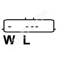 Реле регулятор напряжения генератора ARE5087 AS