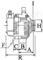 Генератор 114188 CARGO