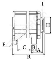 Генератор 114846 CARGO