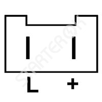 Реле регулятор напряжения генератора 130657 CARGO