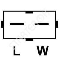 Реле регулятор напряжения генератора 230985 CARGO