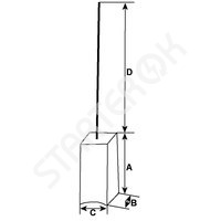Угольные щетки к-т, генератор B140914 CARGO