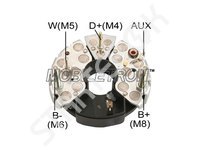 Диодный мост (Выпрямитель), генератор RB62H MOBILETRON