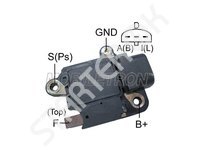 Реле регулятор напряжения генератора MOBILETRON  VRF815