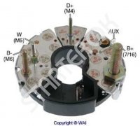 Диодный мост (Выпрямитель), генератор TRANSPO  IBR954