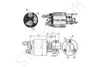 Втягивающее реле, стартер ZM2595 ZM