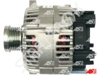 Генератор AS A3163 на Volkswagen Golf  V 1.4 TSI Plus [BMY] AT 05.2006&nbsp;-&nbsp;