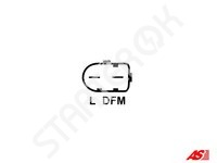 Генератор AS A0322 на Audi A2  1.4 TDi [AMF]  09.1999&nbsp;-&nbsp;08.2003