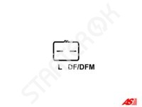 Генератор AS A0204 на Citroen C5  2.7 HDi [DT17TED4]  01.2008&nbsp;-&nbsp;
