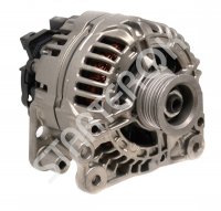 Генератор BOSCH 0124325128 восстановленный на Volkswagen Golf  V 1.6 FSi [BAG]  10.2003&nbsp;-&nbsp;07.2004