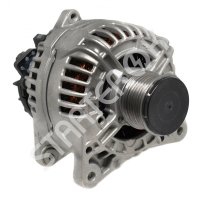 Генератор BOSCH 0124525140 восстановленный на Renault Megane  1.5 DCi [K9K724]  10.2004&nbsp;-&nbsp;