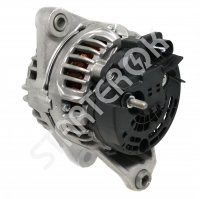 Генератор BOSCH 0124415011 восстановленный на Fiat Stilo  1.6 16V [182B6.000] AC 01.2003&nbsp;-&nbsp;