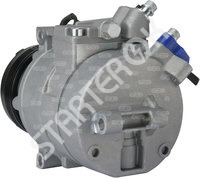 Компрессор кондиционера CARGO 240881 на Bmw X series X5 3.0 Diesel (E53)[M57N306D4]  09.2003&nbsp;-&nbsp;