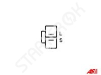 Реле регулятор напряжения генератора AS 2REG0148311