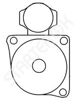 Стартер CARGO 114775 на Volkswagen Touareg  (7LA, 7L6, 7L7) 3.0 V6 TDI  [CASA]  11.2007 - 05.2010