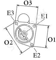 Стартер CARGO 114885 на Mazda 323  S 1.4 16V (BA)[B3]  08.1994 - 09.1998