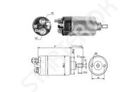 Втягивающее реле, стартер ZM 1SL0018820