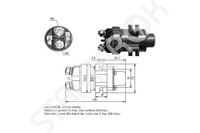 Втягивающее реле, стартер ZM 1SL0018825