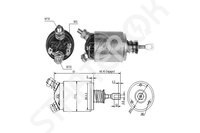 Втягивающее реле, стартер ZM 1SL0018842