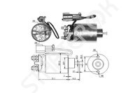 Втягивающее реле, стартер ZM 1SL0018858