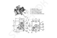 Втягивающее реле, стартер ZM 1SL0117841